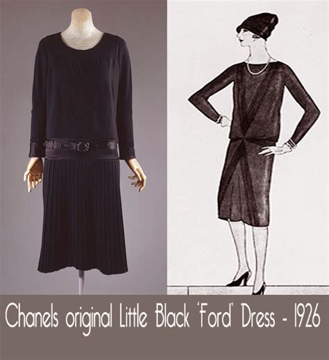 little black dress chanel 1926.